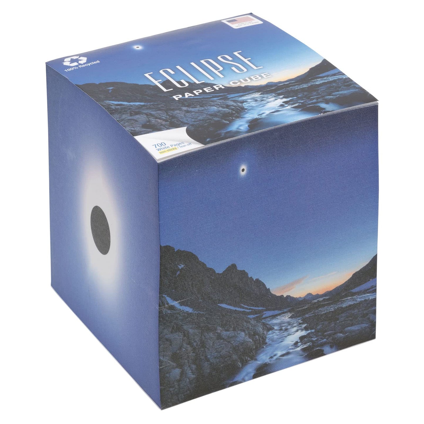 White 3.5 Inch Note Cube with 700 Pages