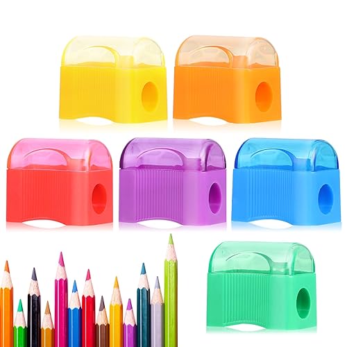 72-Pack Plastic Handheld Pencil Sharpener