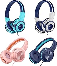 Wired Headphones for Kids and Teens, 4 Pack