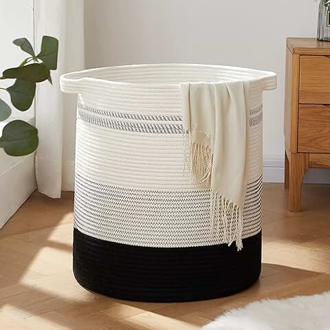80L Woven Laundry and Storage Basket