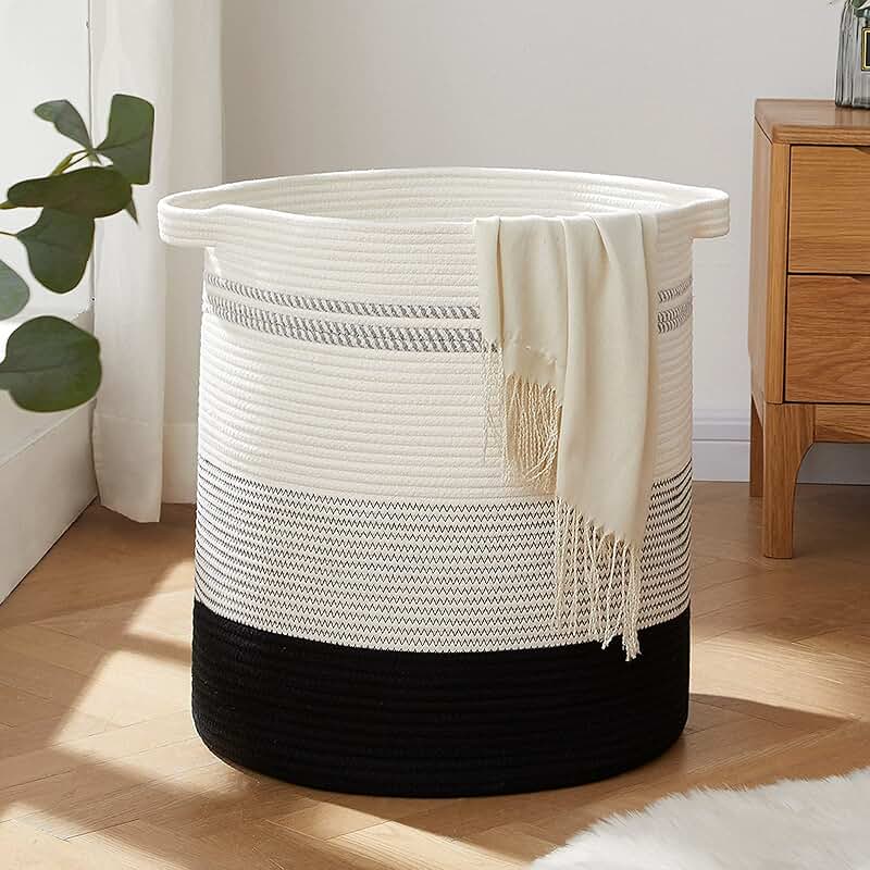 80L Woven Laundry and Storage Basket
