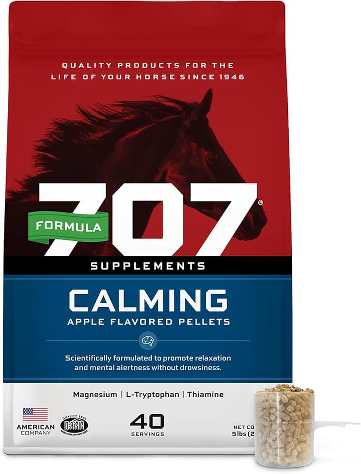 Calming Horse Supplement for Anxiety and Focus