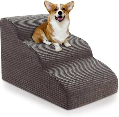 3-Step Pet Stairs for Small Dogs and Cats