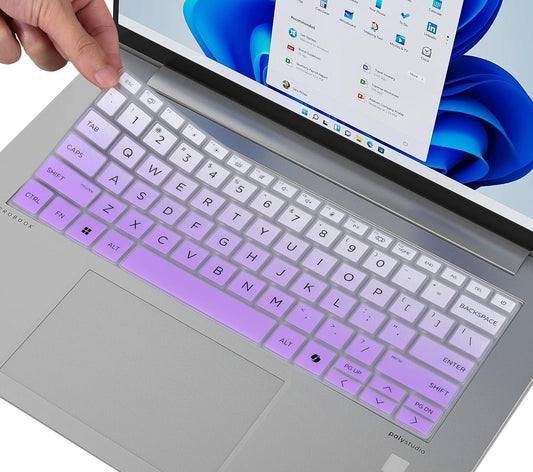 Purple Keyboard Cover for 2024 14-inch Laptop