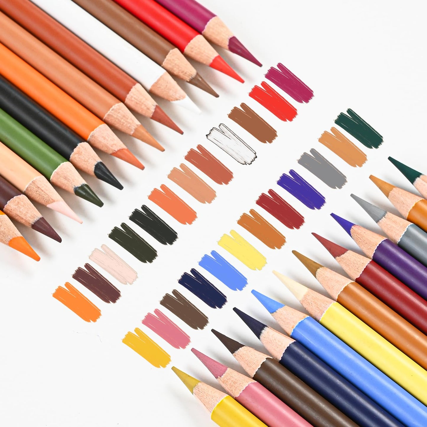 Pastel Chalk Colored Pencils Set of 24