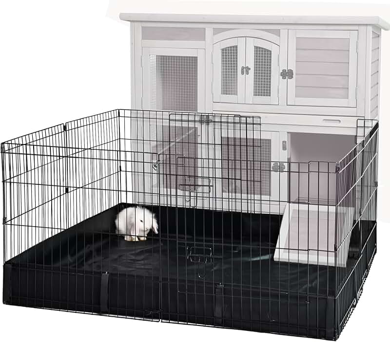 Rabbit Playpen Extension for Indoor Use