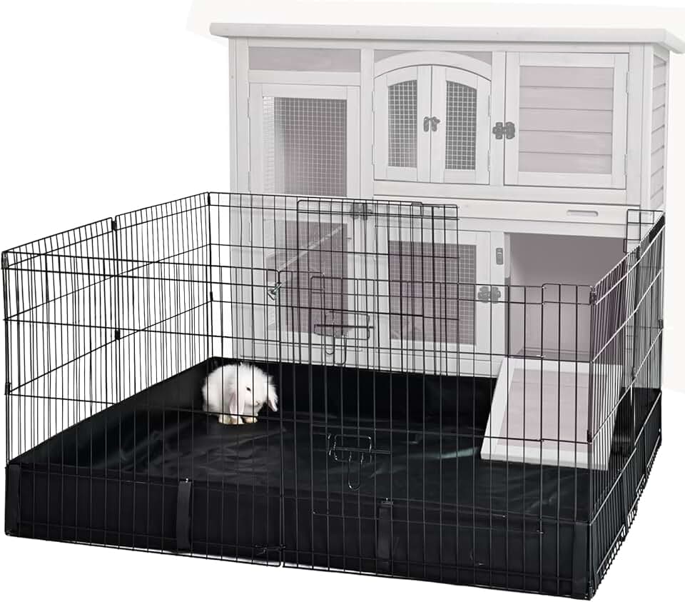 Rabbit Playpen Extension for Indoor Use