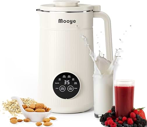8-in-1 Nut Milk Maker with Timer and Auto-Clean