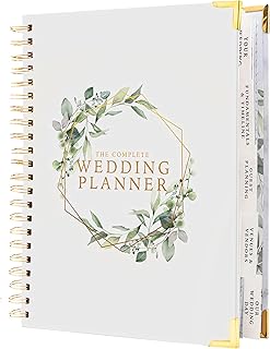 Floral Wedding Planner and Organizer Book