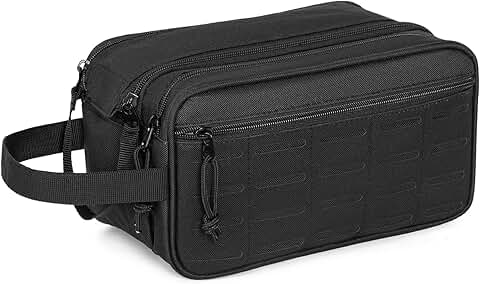 Tactical Toiletry Bag with Dry-Wet Compartments