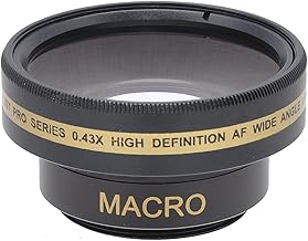 30mm 0.43X Wide Angle Lens for Camera