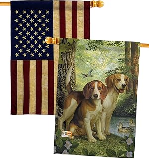 Dog and Duck House Flag Pack for Garden or Yard