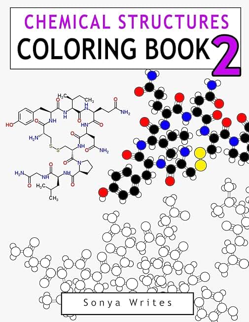 Chemical Structures Coloring Book Two
