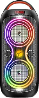 Wireless Bluetooth Party Speaker with LED Lights