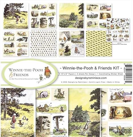 Winnie The Pooh and Friends Scrapbook Collection