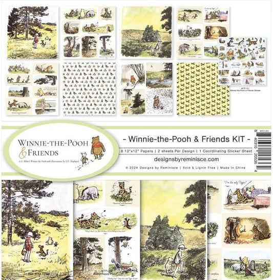 Winnie The Pooh and Friends Scrapbook Collection