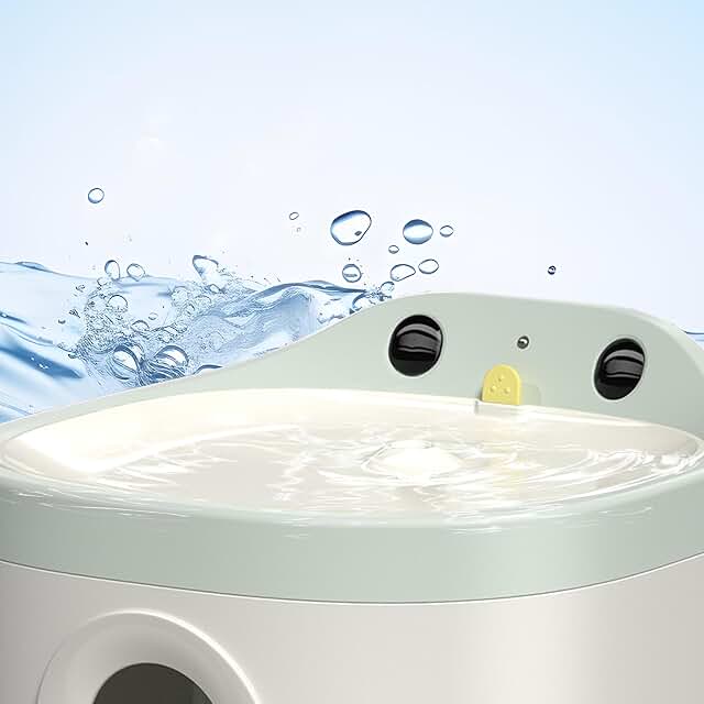 Automatic Cat Water Fountain with Dual Filters