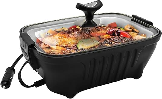 12-Volt Personal Car and Camping Roaster