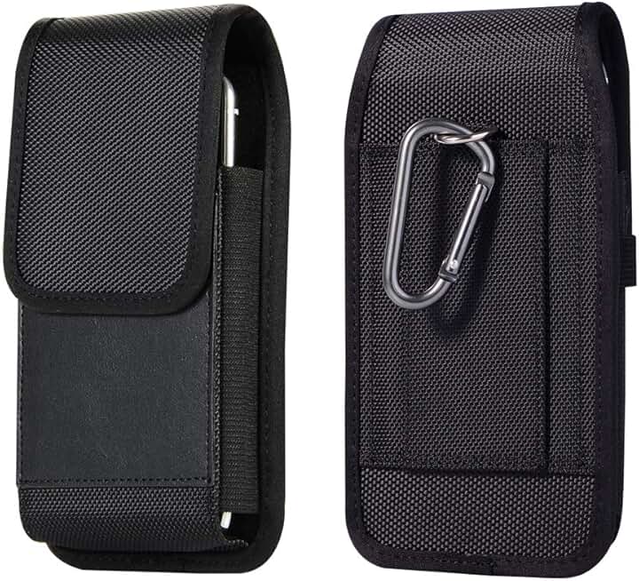 Nylon Belt Phone Holster Case for Samsung, iPhone, Pixel