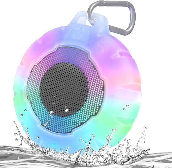 Waterproof Bluetooth Shower Speaker for Pool and Beach