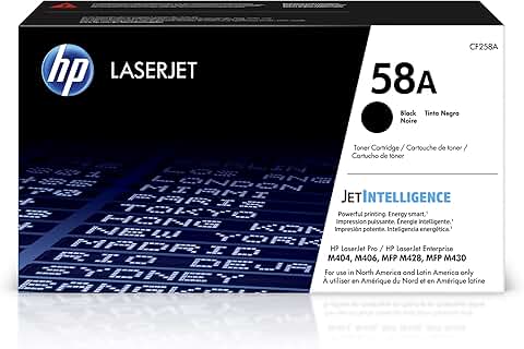 Black toner cartridge for laser printer