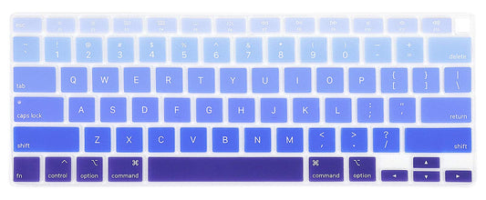Blue Silicone Keyboard Cover for 13-Inch MacBook Air
