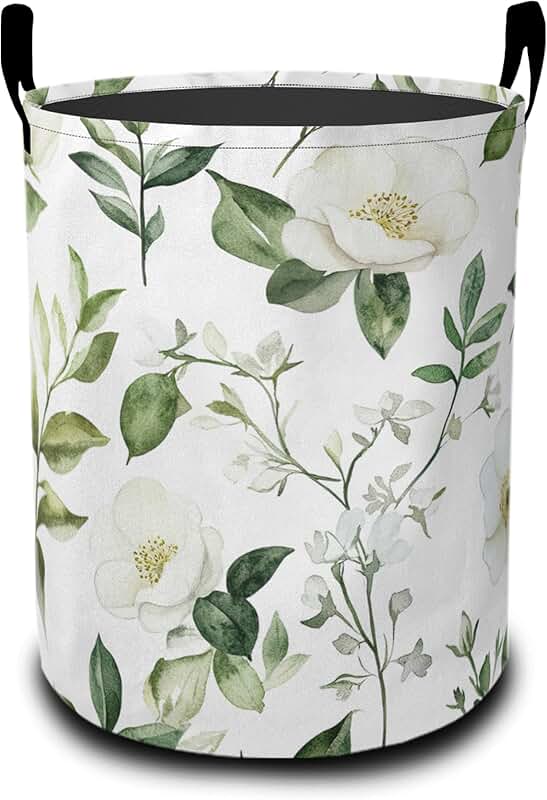 Large Foldable Laundry Basket with Handles