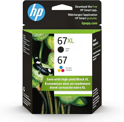 Tri-Color and Black Ink Cartridges 2-Pack