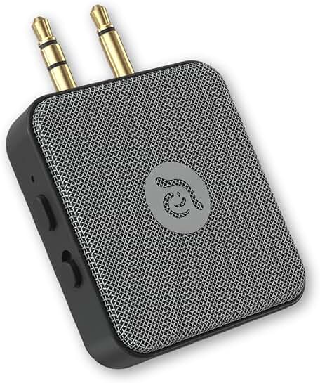 Wireless Bluetooth Audio Adapter with Dual 3.5mm Plug
