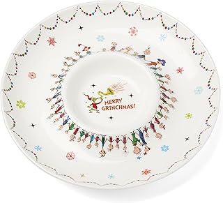 Merry Grinchmas Chip and Dip Bowl for Holidays