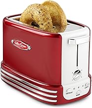 Retro 2-Slice Toaster with Crumb Tray and Cord Storage