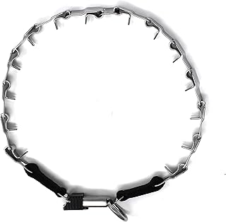 Stainless Steel Prong Dog Training Collar 24 inches