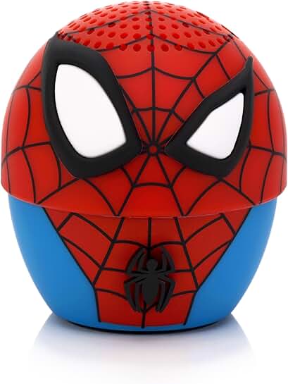 Mini Bluetooth Speaker with Spider-Man Face Design