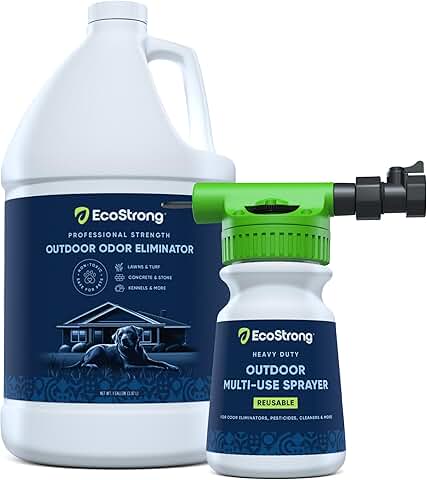 Outdoor Pet Odor Eliminator and Enzyme Cleaner