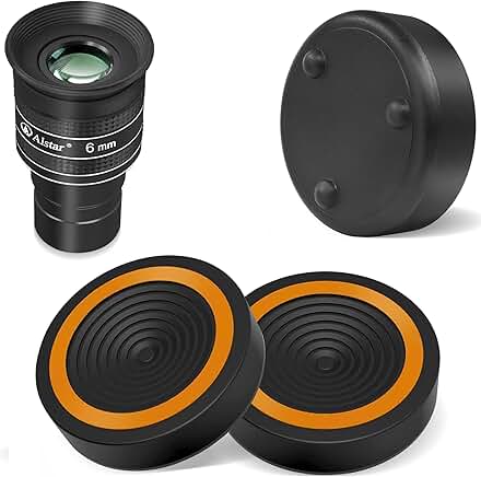 1.25-inch 58° 6mm Telescope Eyepiece with Anti-Vibration Pads