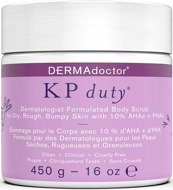 Body Scrub for Bumpy Skin with 10% AHAs and PHAs