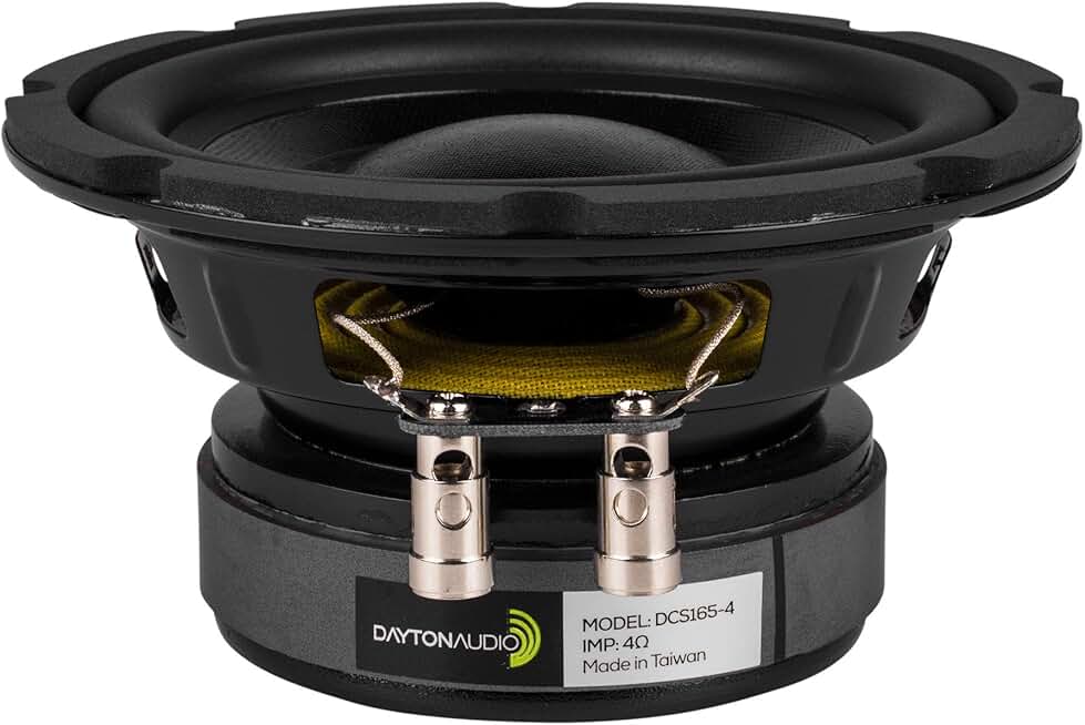 6-1/2 Inch Classic 4 Ohm Subwoofer