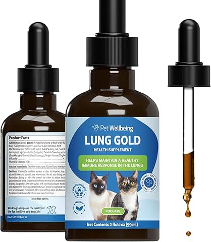 Herbal Lung Support for Cats - 2 oz