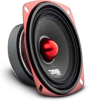 4-inch shallow mid-range car speaker, 200W max