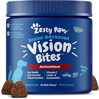Eye Support Chews for Dogs with Antioxidants