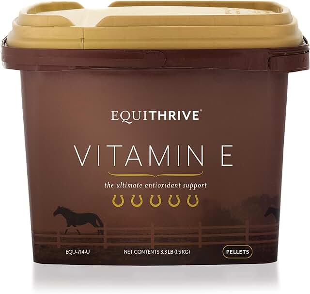 Vitamin E Pellets for Horses with Omega 3, 3.3 lbs