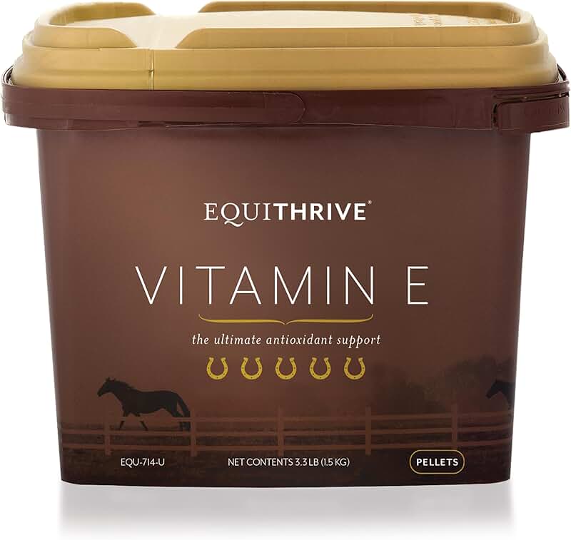 Vitamin E Pellets for Horses with Omega 3, 3.3 lbs