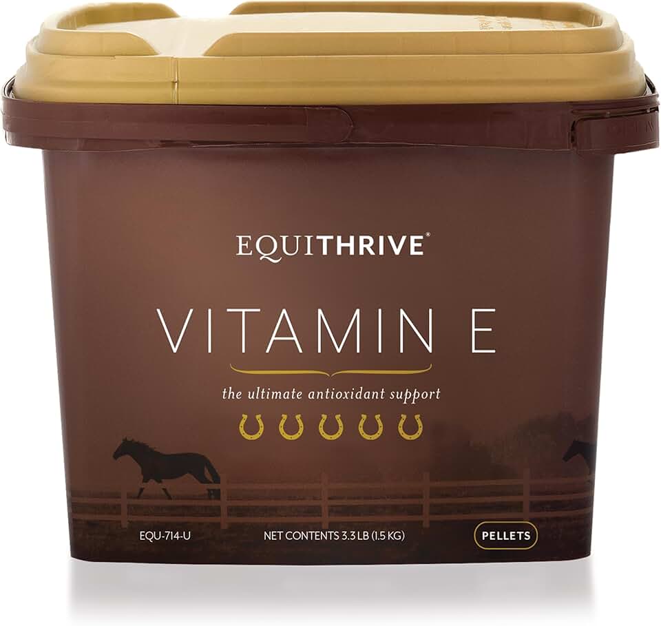 Vitamin E Pellets for Horses with Omega 3, 3.3 lbs