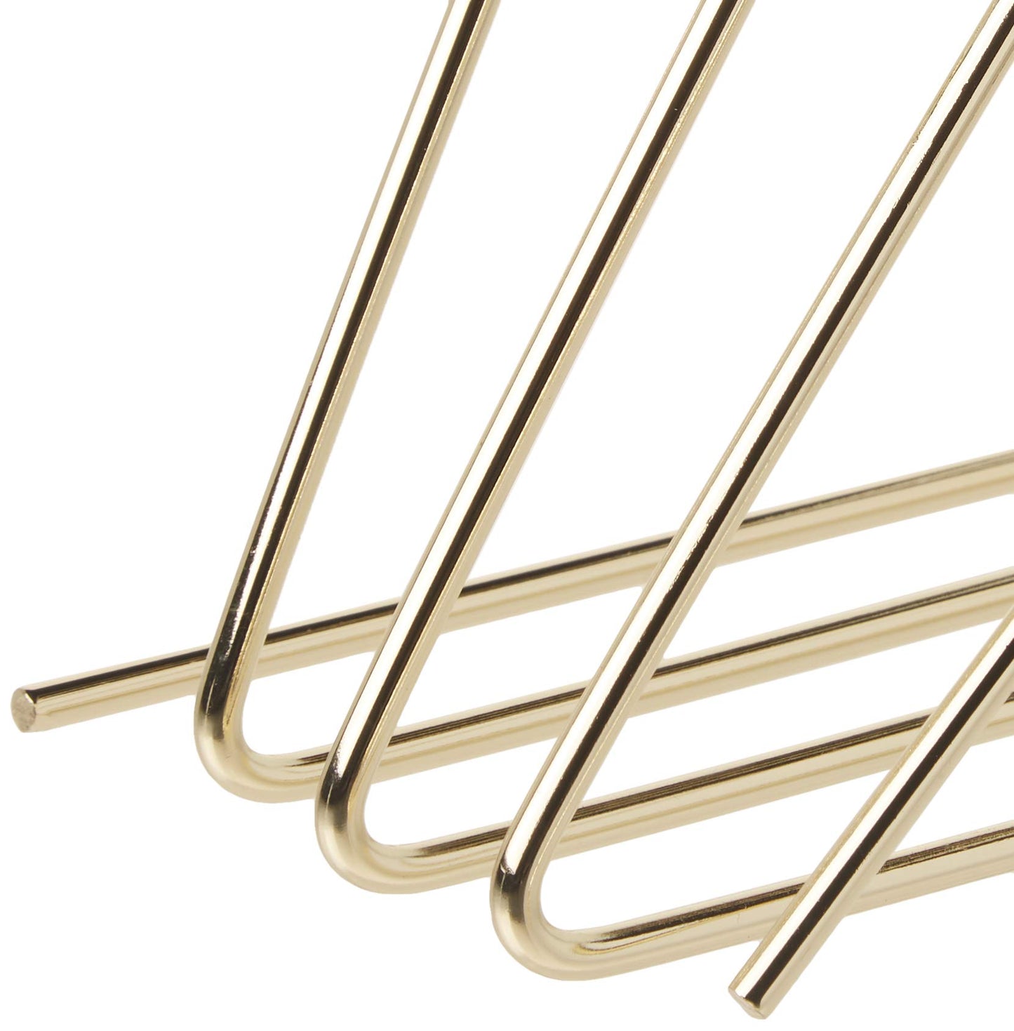 Gold Wire Metal Desktop Letter Sorter