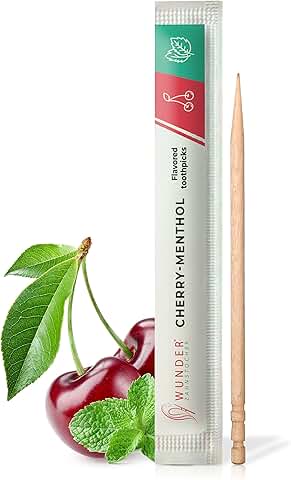 200 flavored toothpicks for fresh breath and oral hygiene