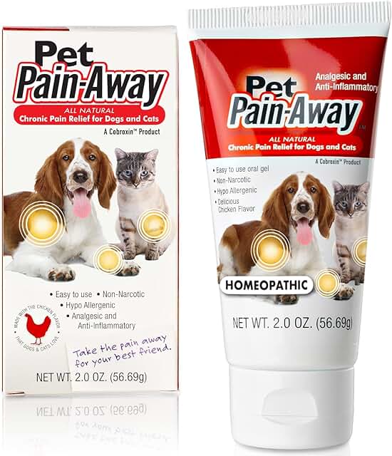 Natural Pain Relief for Dogs and Cats (2-Pack)