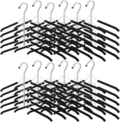 12 Multi-Layer Clothes Hangers for Shirts and Sweaters