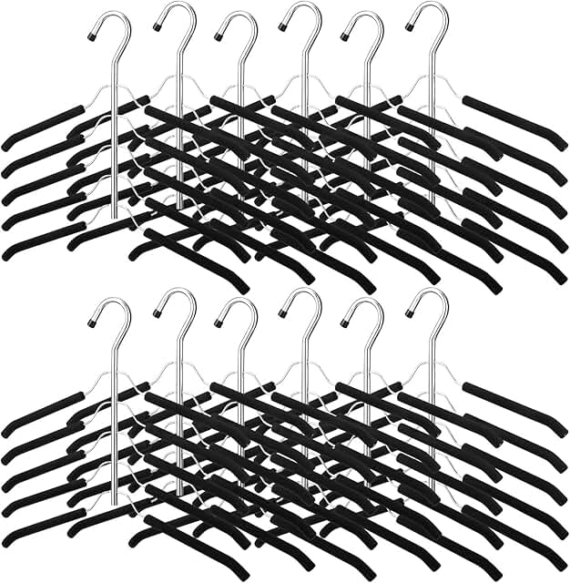 12 Multi-Layer Clothes Hangers for Shirts and Sweaters