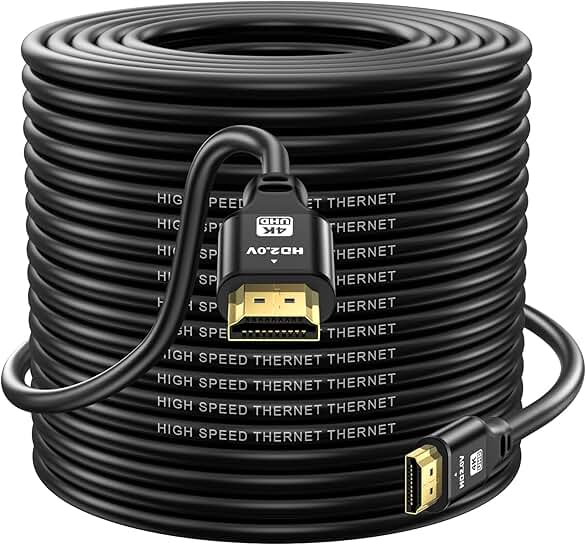 100ft 4K HDMI Cable with Ethernet and HDR