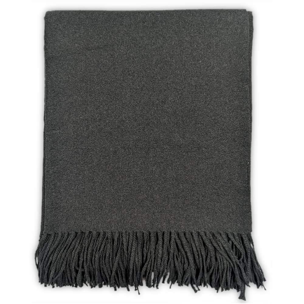 Edinburgh Throw, Charcoal 321-225)